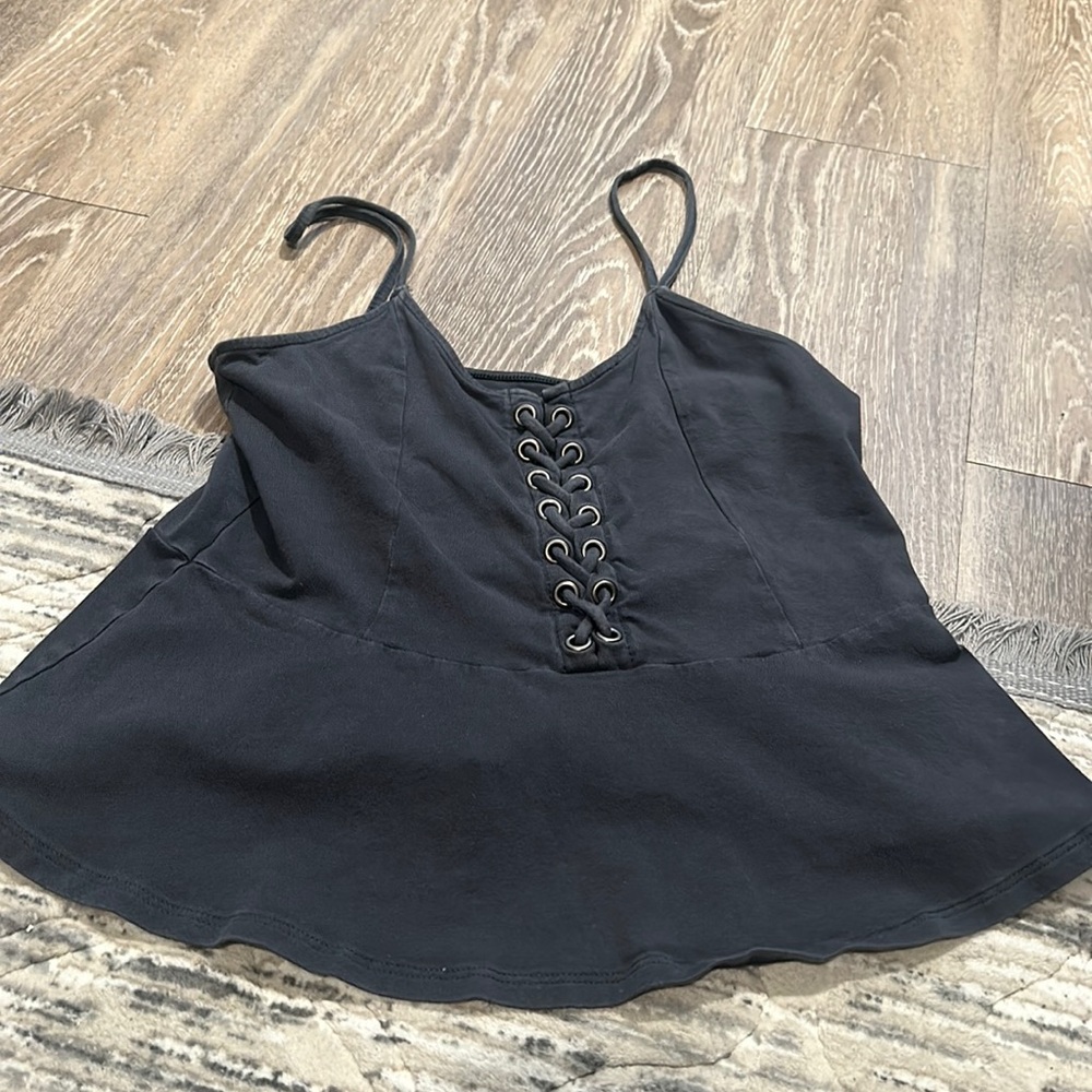 American Eagle dark gray tank top
